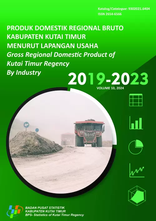 Produk Domestik Regional Bruto Kabupaten Kutai Timur Menurut Lapangan Usaha 2019-2023